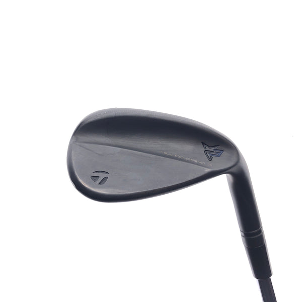 Used TaylorMade Milled Grind 3 Black Gap Wedge / 52.0 Degrees / Stiff Flex