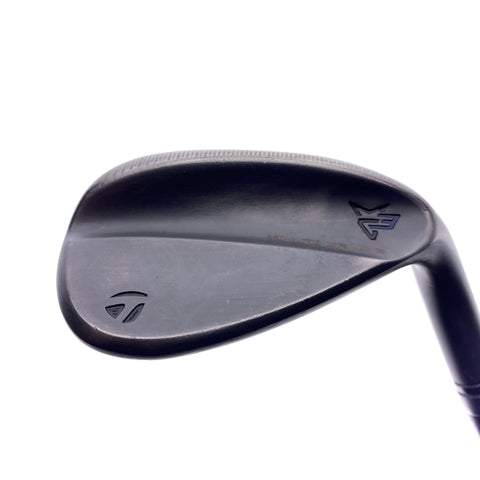 Used TaylorMade Milled Grind 3 Black Gap Wedge / 52.0 Degrees / Stiff Flex