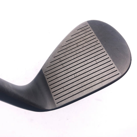 Used TaylorMade Milled Grind 3 Black Lob Wedge / 58 Degree / Stiff / Left-Handed