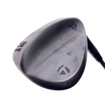 Used TaylorMade Milled Grind 3 Black Lob Wedge / 58.0 Degrees / Stiff Flex