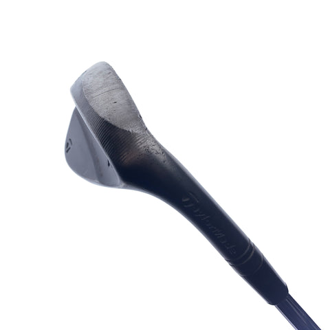 Used TaylorMade Milled Grind 3 Black Lob Wedge / 58.0 Degrees / Stiff Flex