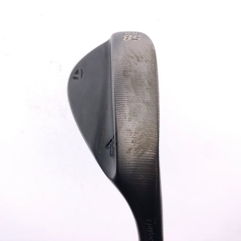 Used TaylorMade Milled Grind 3 Black Lob Wedge / 58.0 Degrees / Stiff Flex