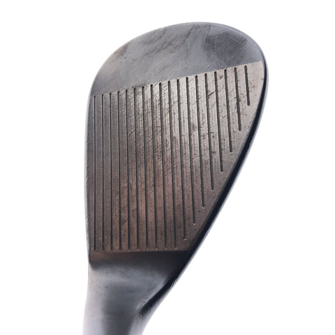Used TaylorMade Milled Grind 3 Black Lob Wedge / 58.0 Degrees / Stiff Flex