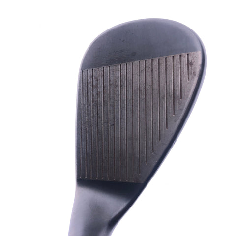 Used TaylorMade Milled Grind 3 Black Lob Wedge / 58.0 Degrees / Stiff Flex