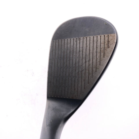 Used TaylorMade Milled Grind 3 Black Lob Wedge / 58.0 Degrees / Stiff Flex