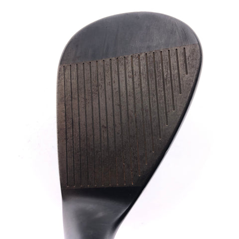 Used TaylorMade Milled Grind 3 Black Lob Wedge / 58.0 Degrees / Stiff Flex