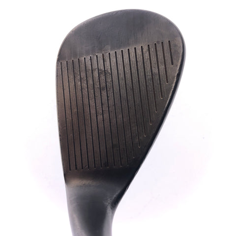 Used TaylorMade Milled Grind 3 Black Lob Wedge / 58.0 Degrees / Stiff Flex