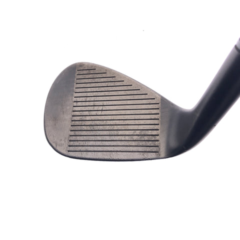 Used TaylorMade Milled Grind 3 Black Lob Wedge / 58.0 Degrees / Stiff Flex