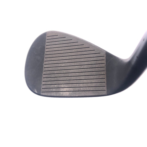 Used TaylorMade Milled Grind 3 Black Lob Wedge / 58.0 Degrees / Stiff Flex