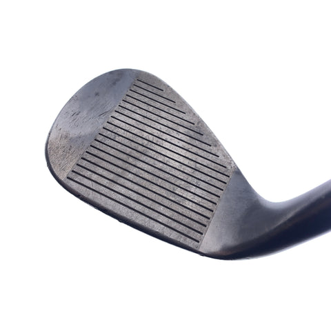 Used TaylorMade Milled Grind 3 Black Lob Wedge / 58.0 Degrees / Stiff Flex