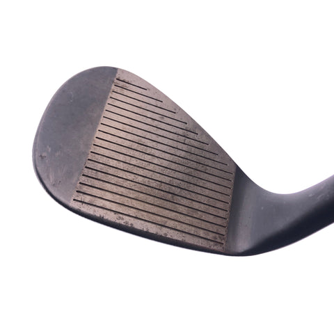 Used TaylorMade Milled Grind 3 Black Lob Wedge / 58.0 Degrees / Stiff Flex