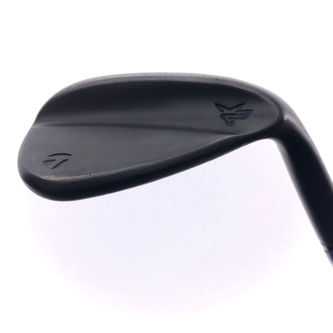 Used TaylorMade Milled Grind 3 Black Lob Wedge / 58.0 Degrees / Stiff Flex