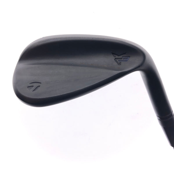 Used TaylorMade Milled Grind 3 Black Lob Wedge / 58.0 Degrees / Stiff Flex