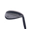 Used TaylorMade Milled Grind 3 Black Lob Wedge / 58.0 Degrees / Stiff Flex