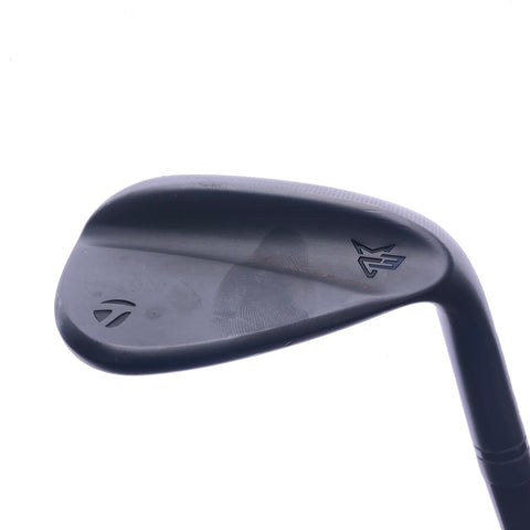 Used TaylorMade Milled Grind 3 Black Lob Wedge / 58.0 Degrees / Stiff Flex