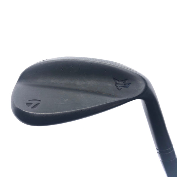 Used TaylorMade Milled Grind 3 Black Lob Wedge / 58.0 Degrees / Stiff Flex