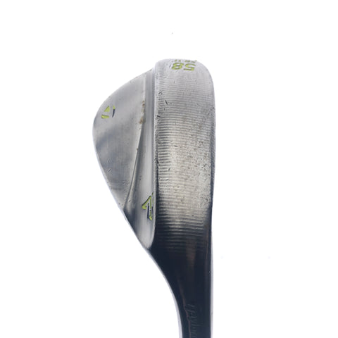 Used TaylorMade Milled Grind 3 Black Lob Wedge / 58.0 Degrees / X-Stiff Flex