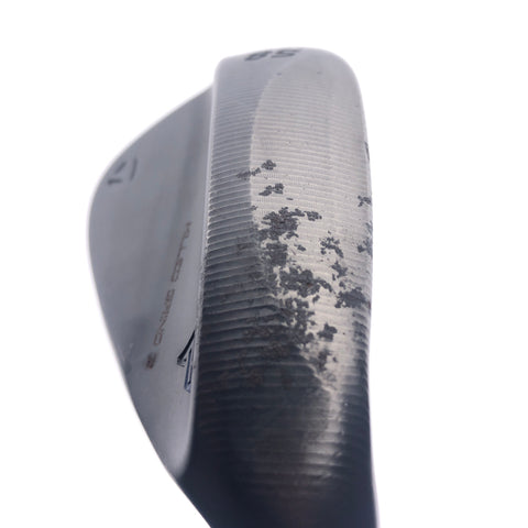 Used TaylorMade Milled Grind 3 Black Lob Wedge / 58.0 Degrees / X-Stiff Flex