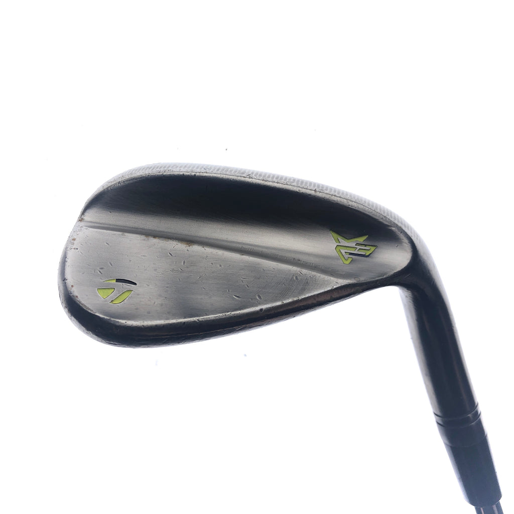 Used TaylorMade Milled Grind 3 Black Lob Wedge / 58.0 Degrees / X-Stiff Flex