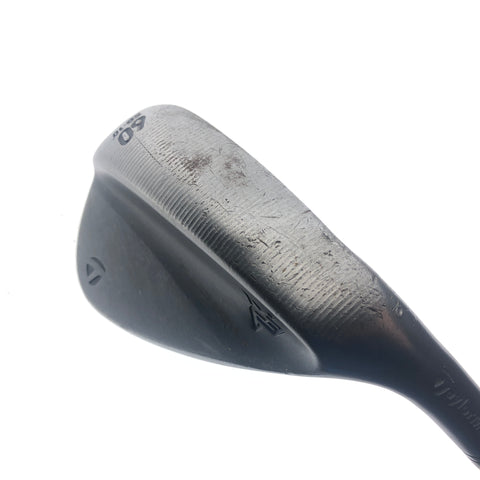 Used TaylorMade Milled Grind 3 Black Lob Wedge / 60.0 Degrees / Stiff Flex