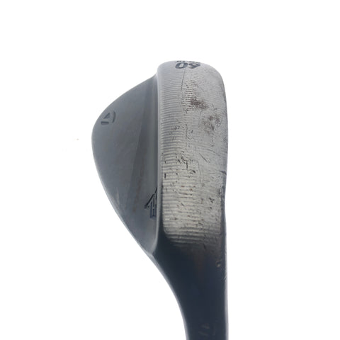 Used TaylorMade Milled Grind 3 Black Lob Wedge / 60.0 Degrees / Stiff Flex