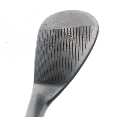 Used TaylorMade Milled Grind 3 Black Lob Wedge / 60.0 Degrees / Stiff Flex