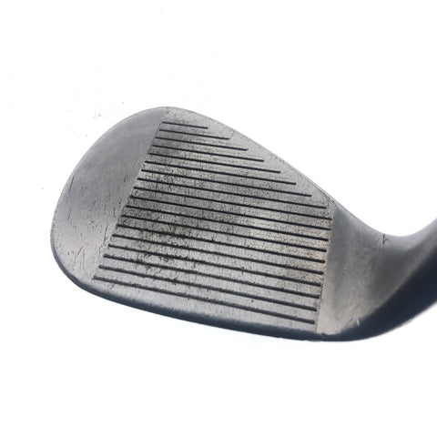 Used TaylorMade Milled Grind 3 Black Lob Wedge / 60.0 Degrees / Stiff Flex