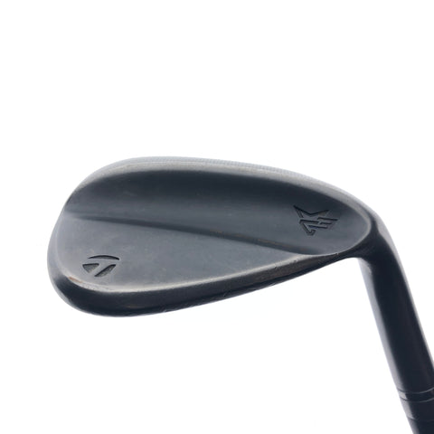 Used TaylorMade Milled Grind 3 Black Lob Wedge / 60.0 Degrees / Stiff Flex