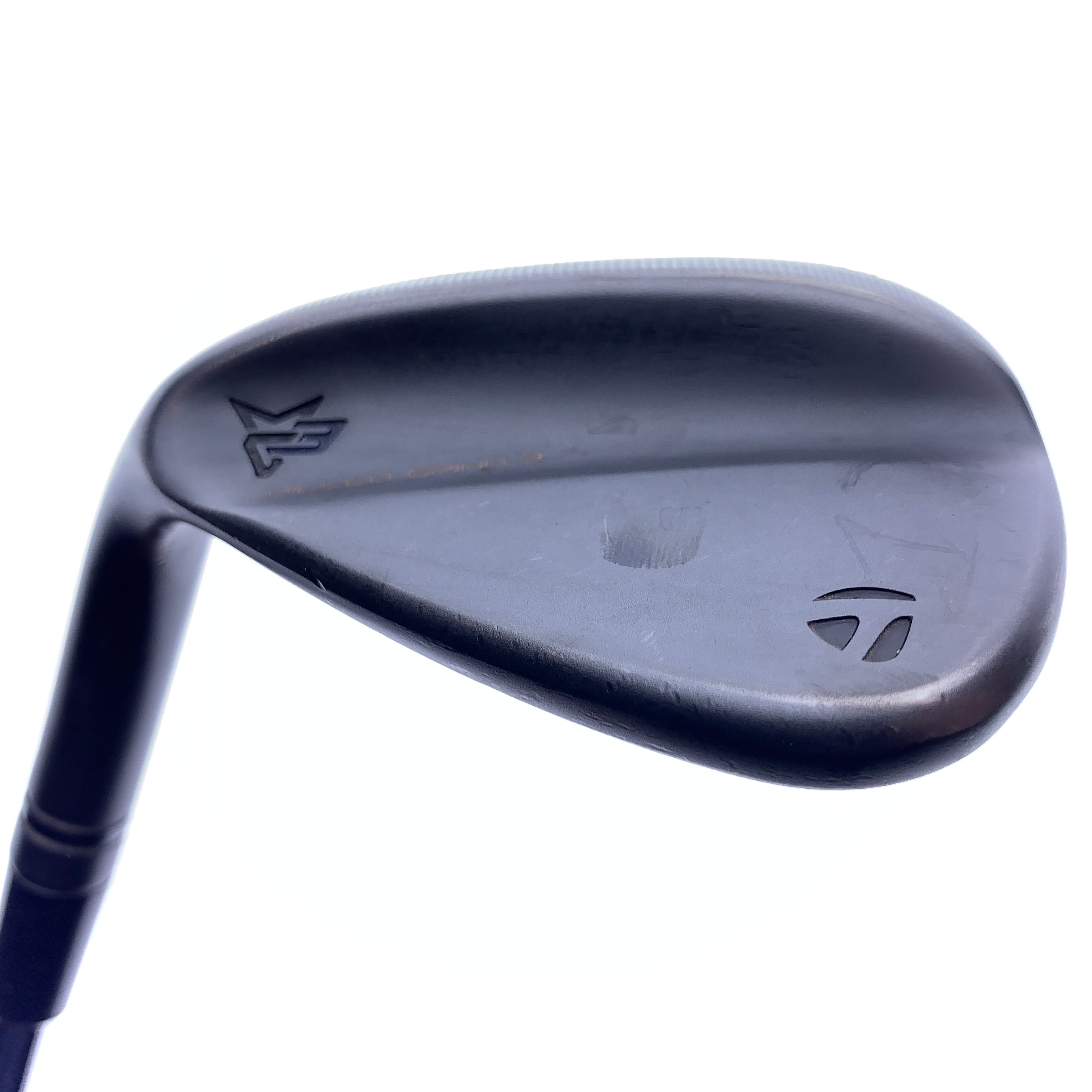 Used TaylorMade Milled Grind 3 Black Lob Wedge/58.0 Degrees/Stiff Flex/Left-H