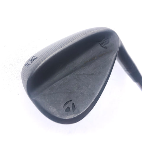 Used TaylorMade Milled Grind 3 Black Sand Wedge / 54.0 Degrees / Stiff Flex