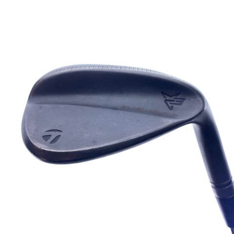 Used TaylorMade Milled Grind 3 Black Sand Wedge / 54.0 Degrees / Stiff Flex