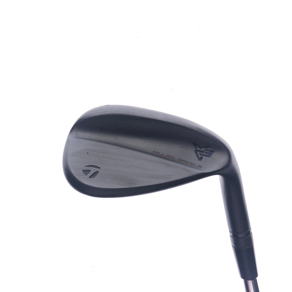 Used TaylorMade Milled Grind 3 Black Sand Wedge / 54.0 Degrees / Stiff Flex