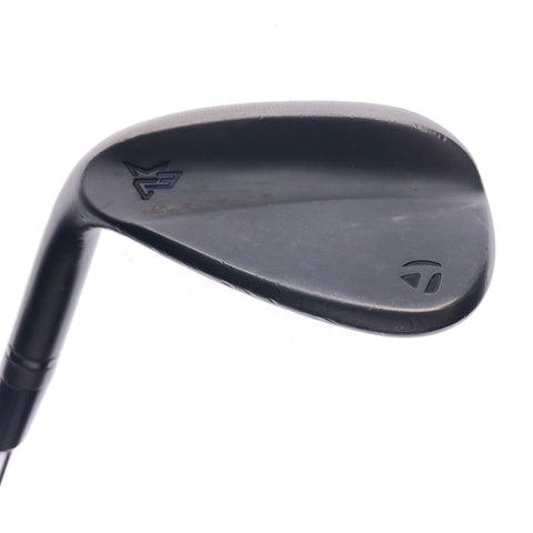 Used TaylorMade Milled Grind 3 Black Sand Wedge / 56.0 Deg / Stiff Flex / L-H