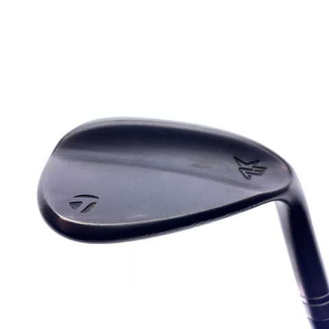 Used TaylorMade Milled Grind 3 Black Sand Wedge / 56.0 Degrees / Stiff Flex