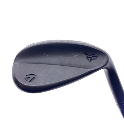 Used TaylorMade Milled Grind 3 Black Sand Wedge / 56.0 Degrees / Stiff Flex