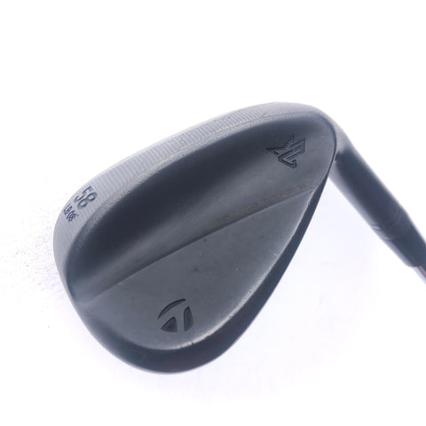 Used TaylorMade Milled Grind 3 Black Sand Wedge / 58.0 Degrees / Stiff Flex