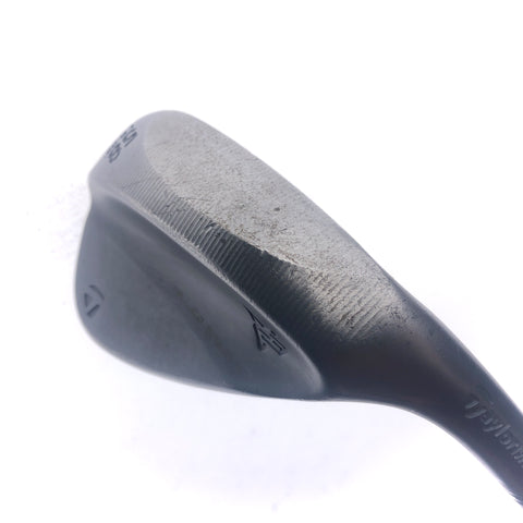 Used TaylorMade Milled Grind 3 Black Sand Wedge / 58.0 Degrees / Stiff Flex