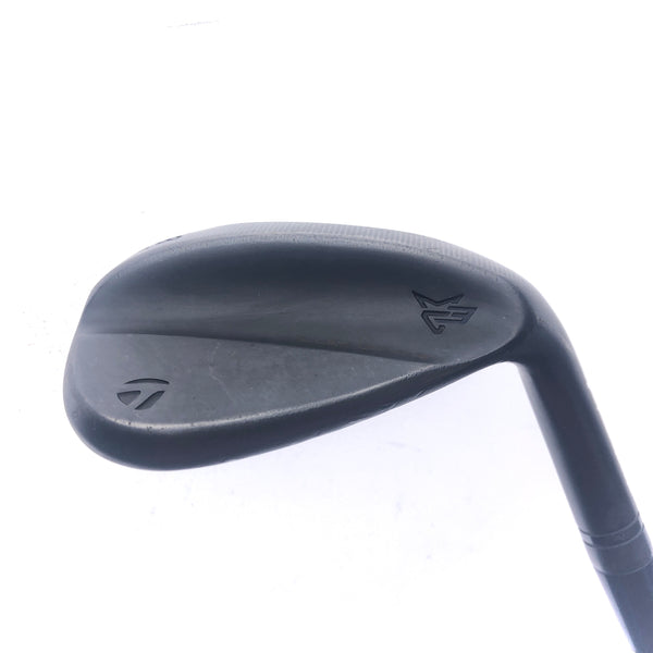 Used TaylorMade Milled Grind 3 Black Sand Wedge / 58.0 Degrees / Stiff Flex