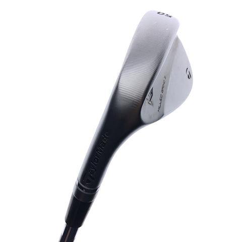Used TaylorMade Milled Grind 3 Gap Wedge / 50.0 Degrees / Stiff Flex / L-H