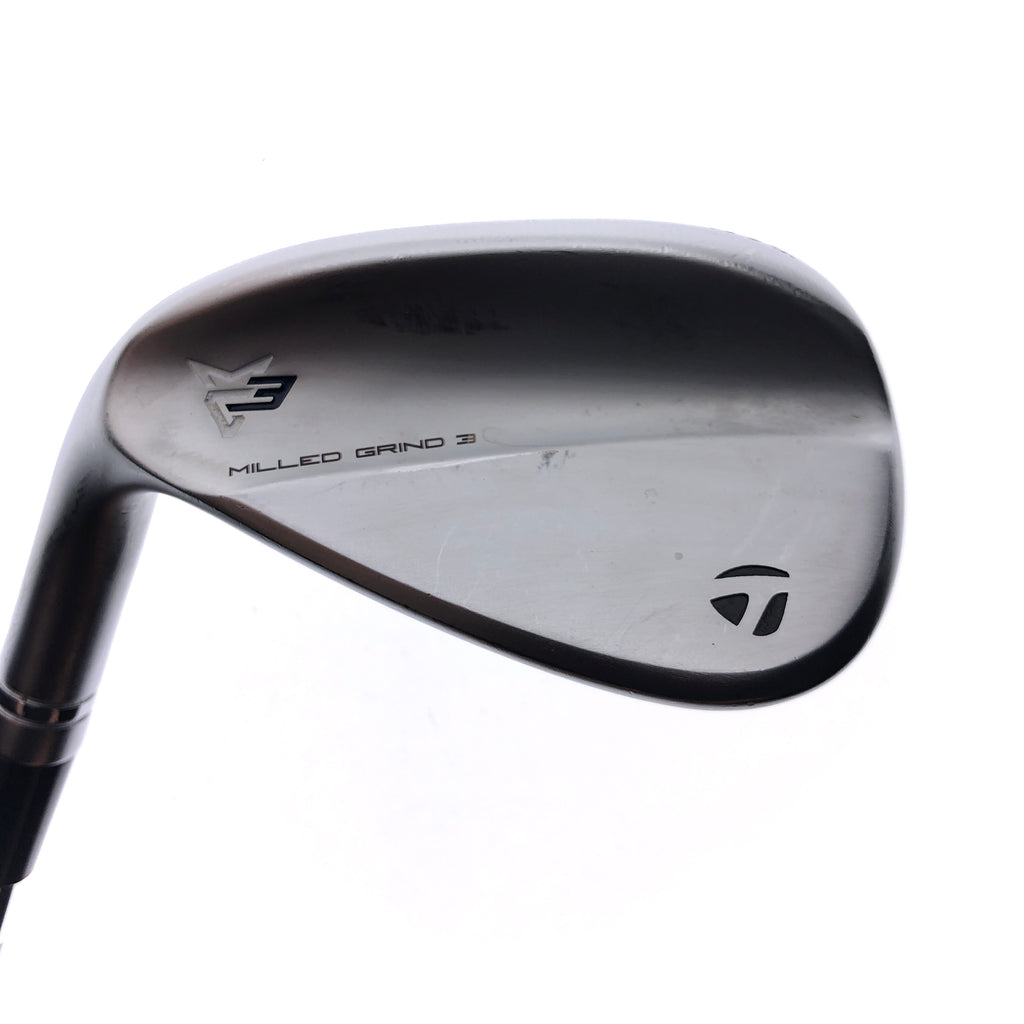 Used TaylorMade Milled Grind 3 Gap Wedge / 50.0 Degrees / Stiff Flex / L-H