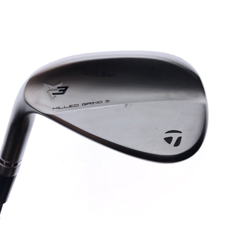Used TaylorMade Milled Grind 3 Gap Wedge / 50.0 Degrees / Stiff Flex / L-H