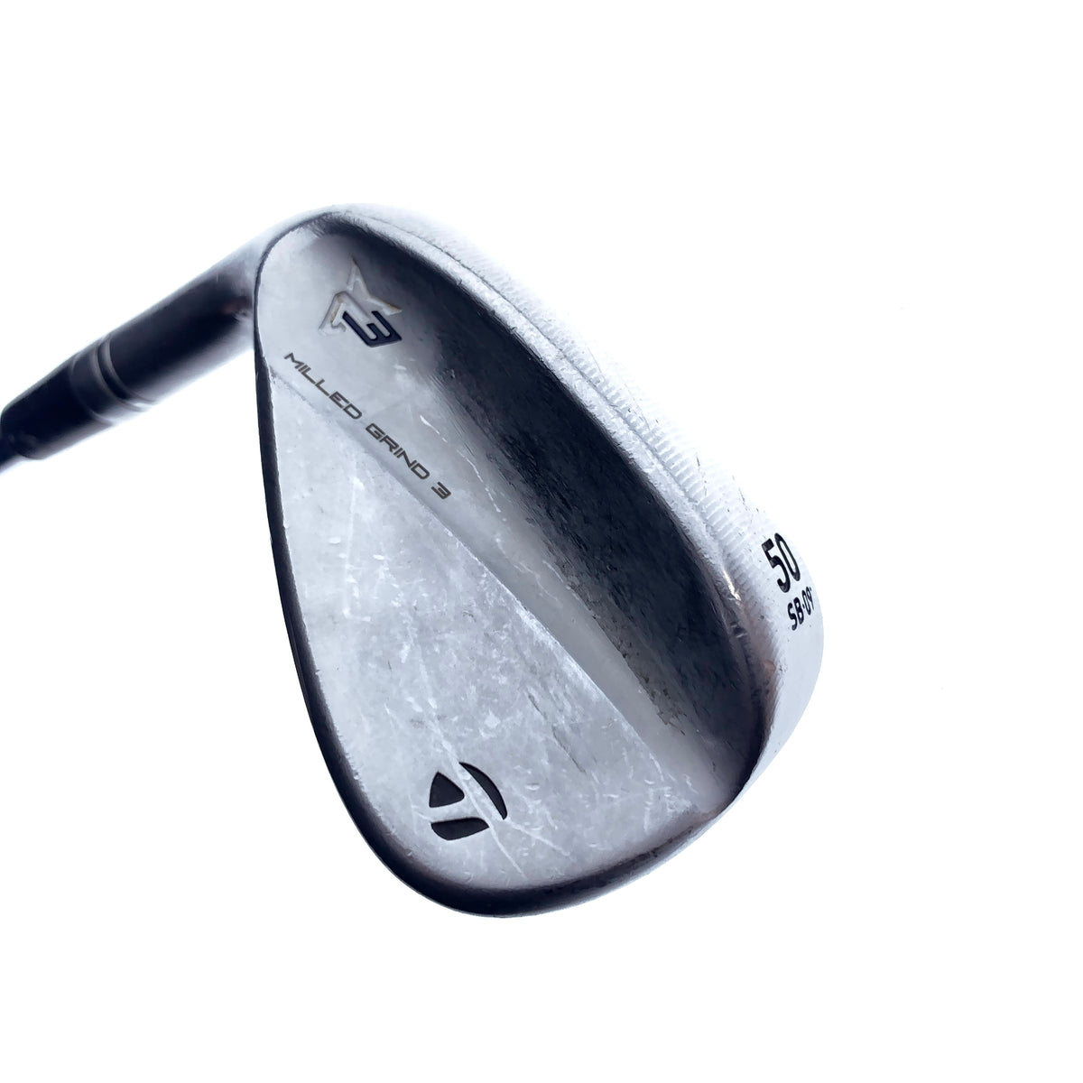 Used TaylorMade Milled Grind 3 Gap Wedge / 50.0 Degrees / Stiff Flex / Left-Han