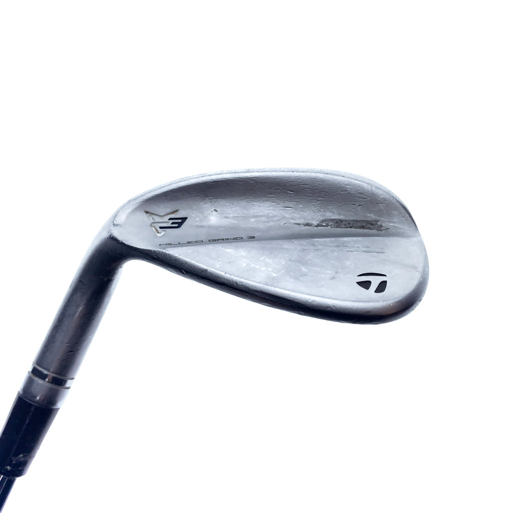 Used TaylorMade Milled Grind 3 Gap Wedge / 50.0 Degrees / Stiff Flex / Left-Han