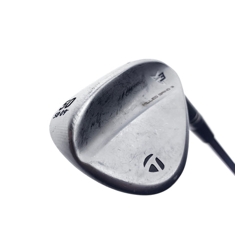 Used TaylorMade Milled Grind 3 Gap Wedge / 50.0 Degrees / Wedge Flex