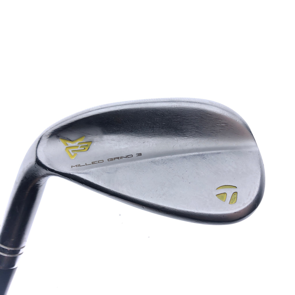Used TaylorMade Milled Grind 3 Gap Wedge / 50.0 Degrees / X-Stiff Flex / Left-H