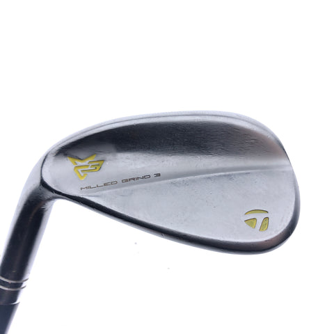 Used TaylorMade Milled Grind 3 Gap Wedge / 50.0 Degrees / X-Stiff Flex / Left-H