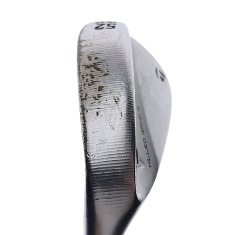 Used TaylorMade Milled Grind 3 Gap Wedge / 52 Degree / Stiff Flex / Left-Handed