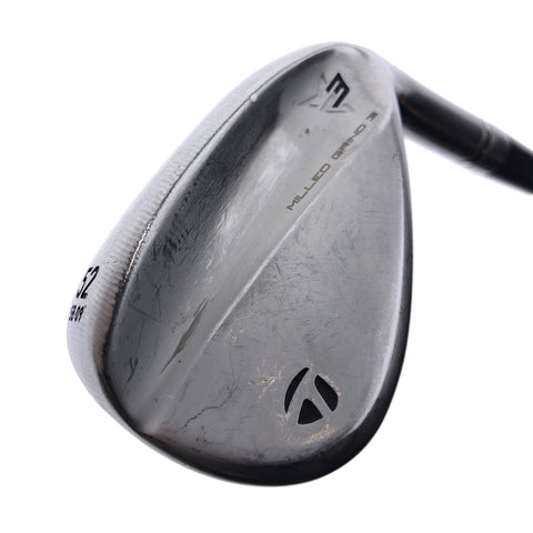 Used TaylorMade Milled Grind 3 Gap Wedge / 52.0 Degrees / Stiff Flex