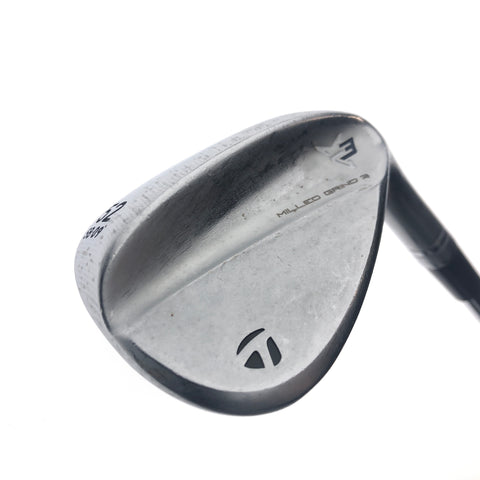 Used TaylorMade Milled Grind 3 Gap Wedge / 52.0 Degrees / Stiff Flex