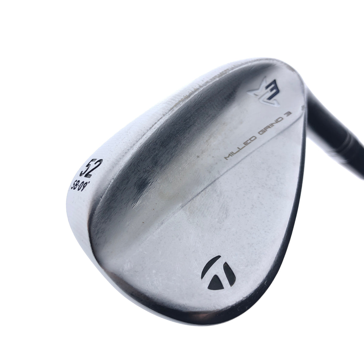 Used TaylorMade Milled Grind 3 Gap Wedge / 52.0 Degrees / Stiff Flex